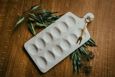 Marble Devil Egg Board