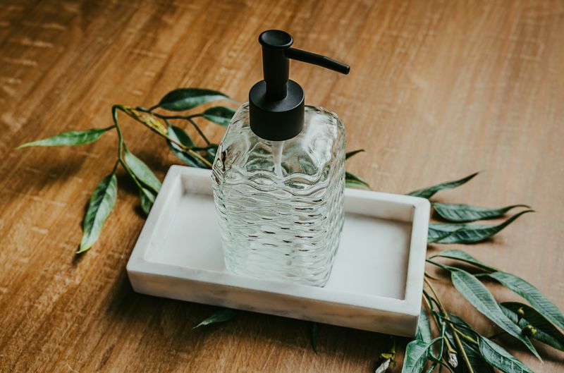 Glass Soap / Lotion Dispenser