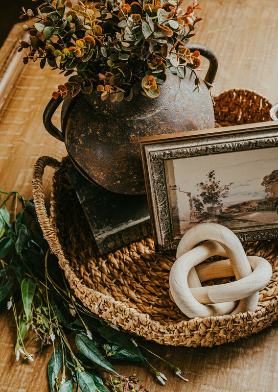 Wood Chain Decor with 3 Links