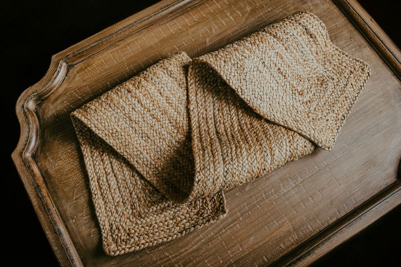 Jute Table Runner-Natural