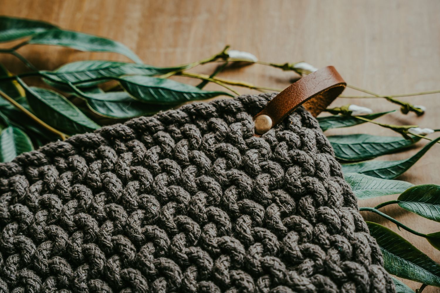 8" Square Crochet Pot Holder