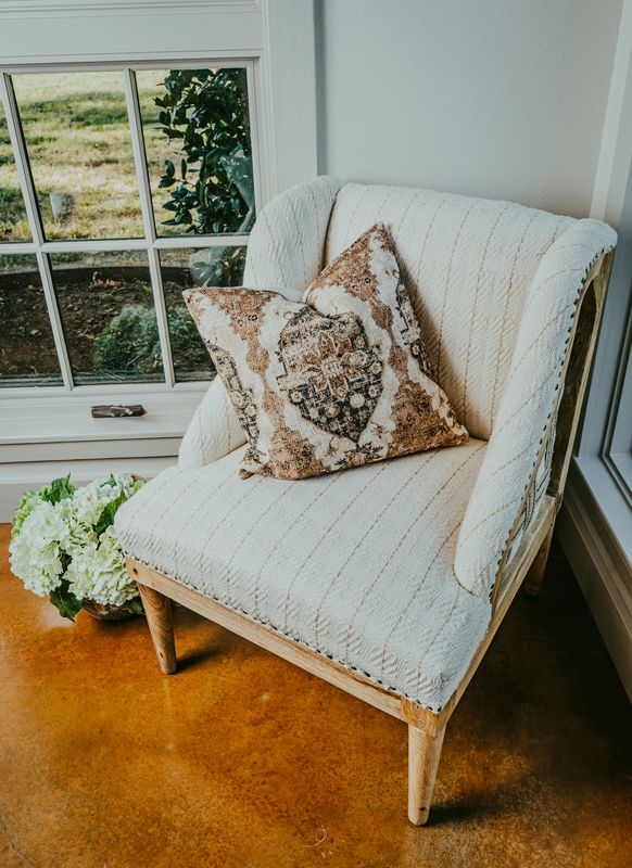Pillow - Knubby Slub Antique Rug