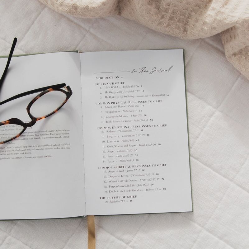 Scripture for Grief and Loss Journal