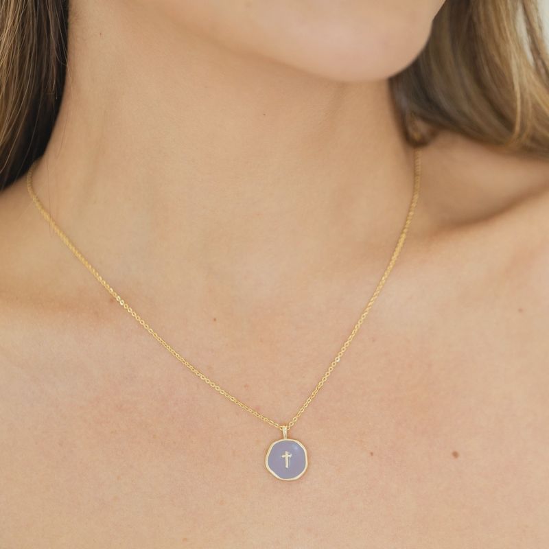 Tiny Cross Necklace