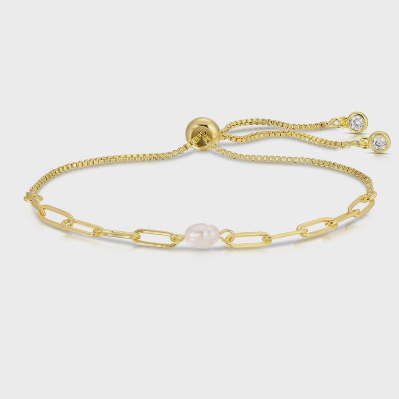 Pearl Link Pulley Bracelet