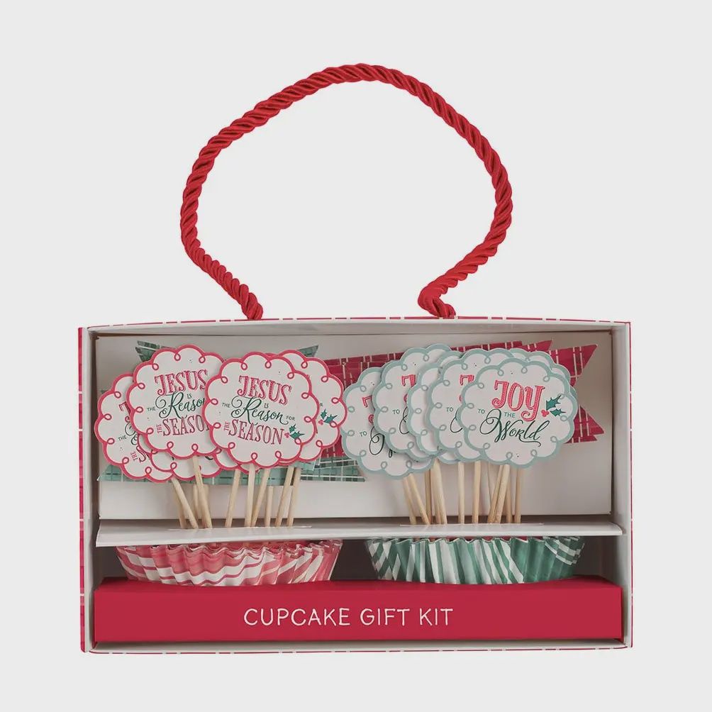 Cupcake Papers 24pc Jesus Is the Reason/Joy To the World