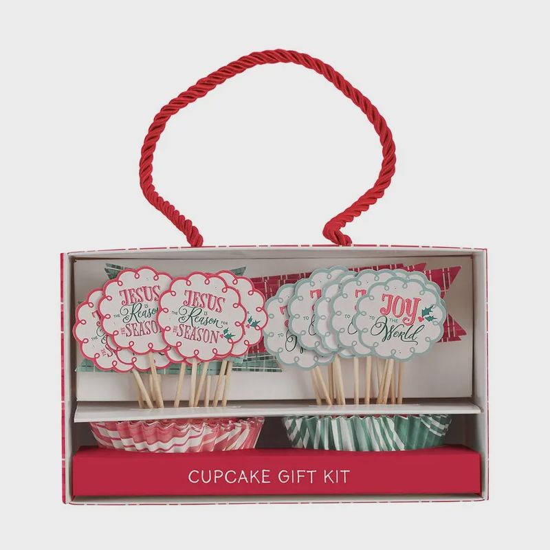 Cupcake Papers 24pc Jesus Is the Reason/Joy To the World