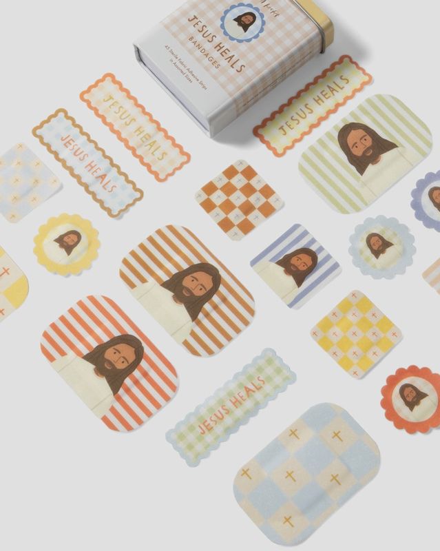 Jesus Heals Bandages - Cottage Collection