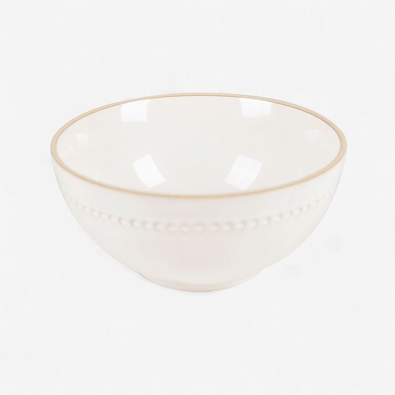 Isabella White Soup Bowl