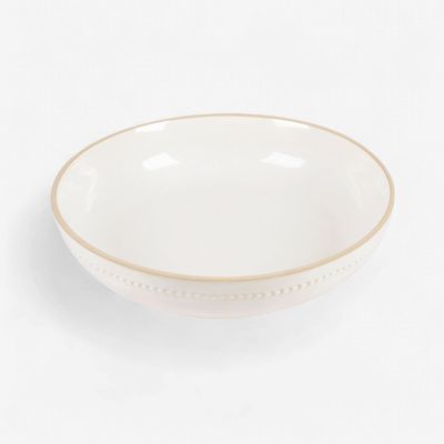 Isabella White Serving Bowl
