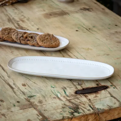 Isabella White Serving Platter