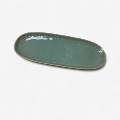 Araucana Green Serving Platter