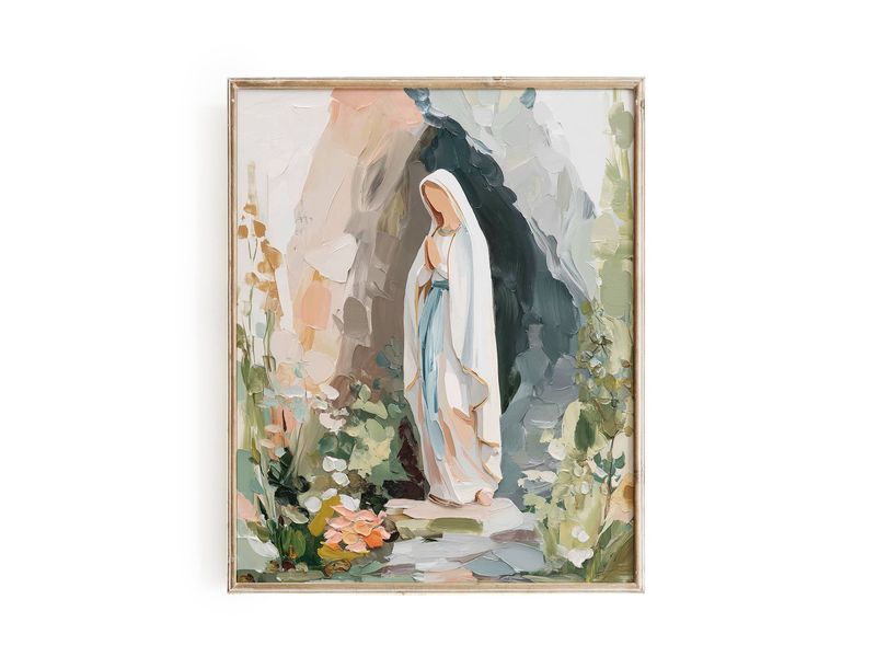 Our Lady of Lourdes in the Grotto