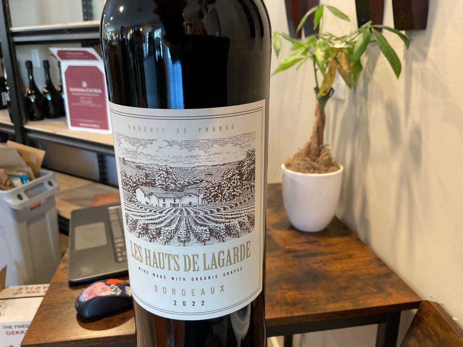 LES HAUTS RED BORDEAUX ORGANIC 750ml