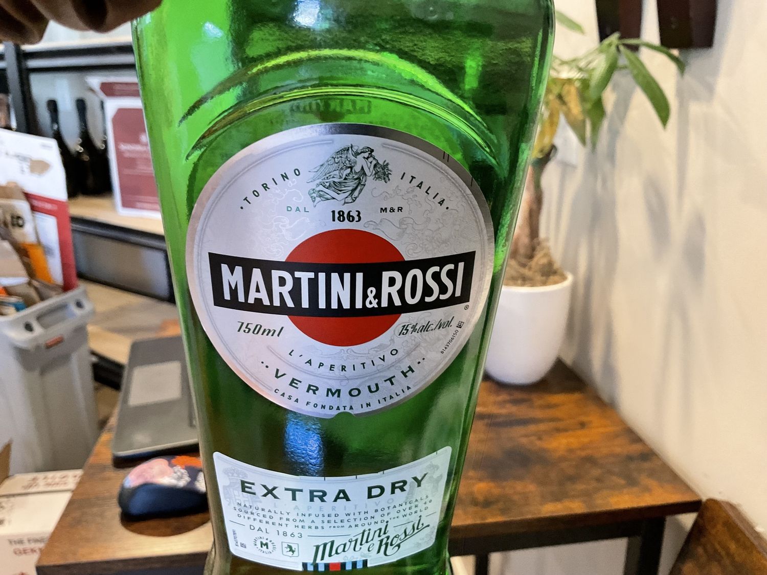 MARTINI &amp; ROSSI DRY 750ML