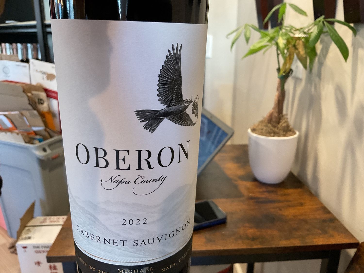 OBERON CABERNET 750ML