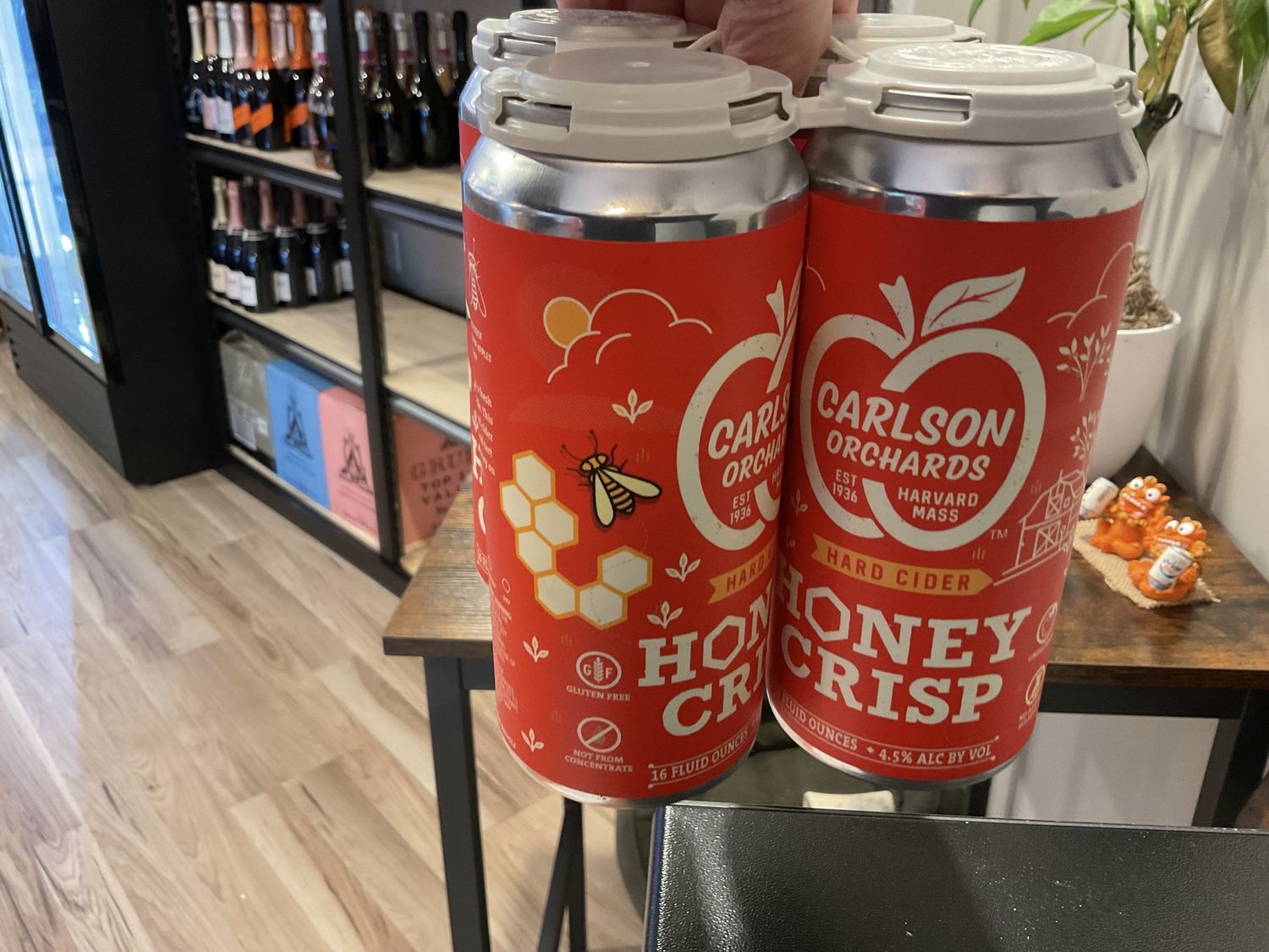 CARLSON CIDER HONEY CRISP 4 PK