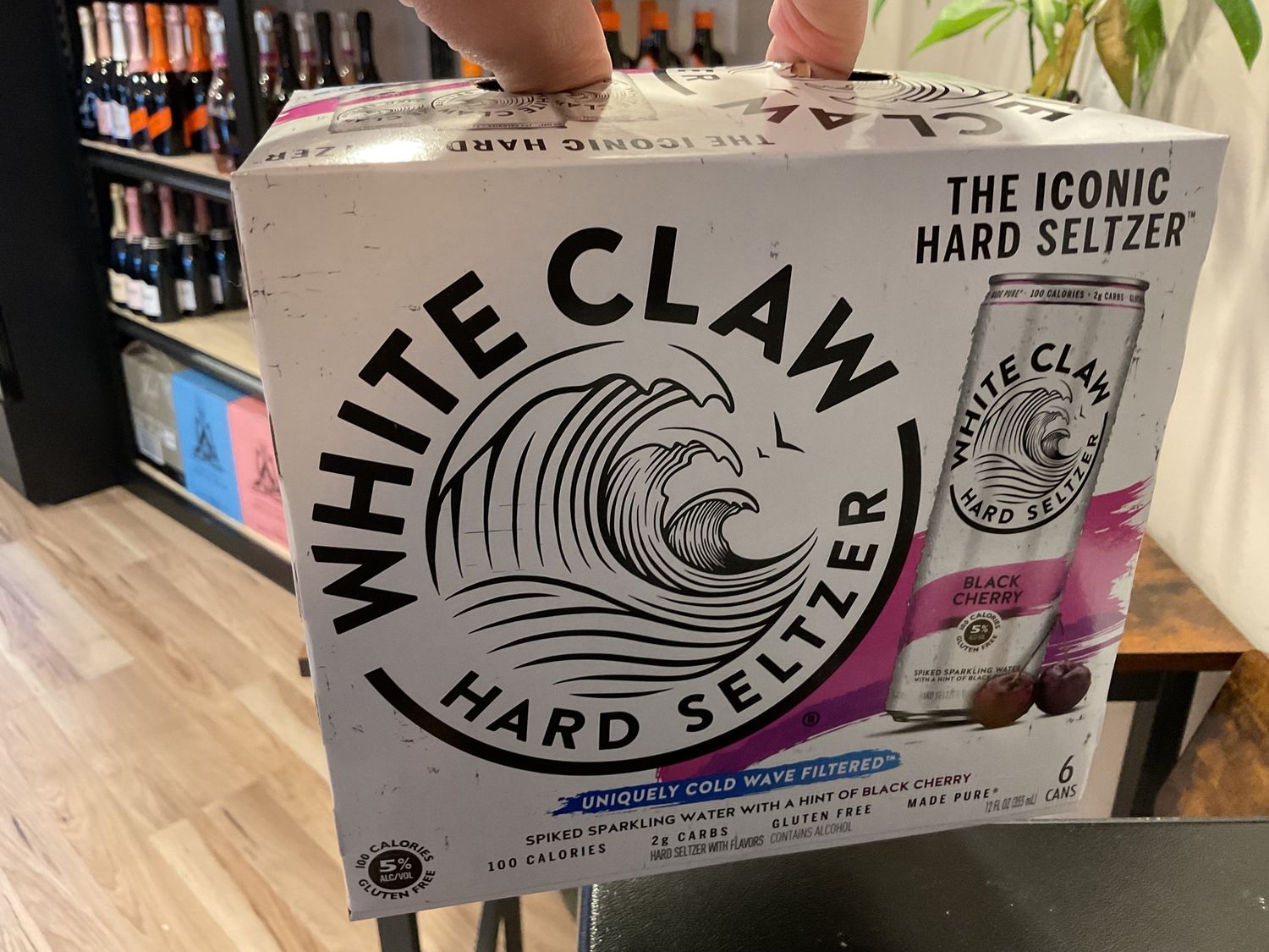 WHITE CLAW BLACK CHERRY 6PK