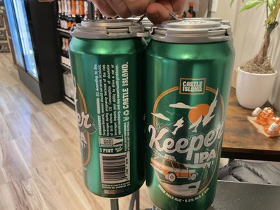 CASTLE ISLAND KEEPER IPA 4PK CAN