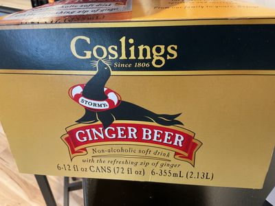GOSLINGS GINGER BEER 6PK CAN