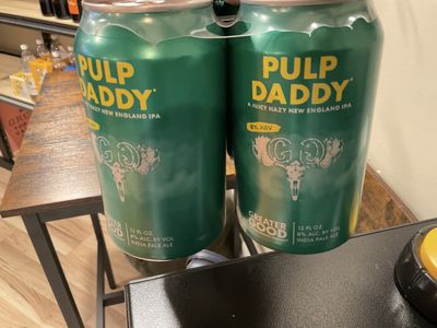 GREATER GOOD PULP DADDY 6PK CAN