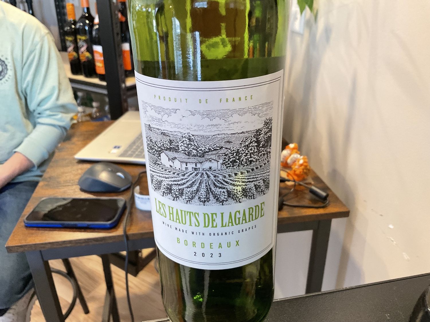 LES HAUTS BORDEAUX WHITE ORGANIC 750
