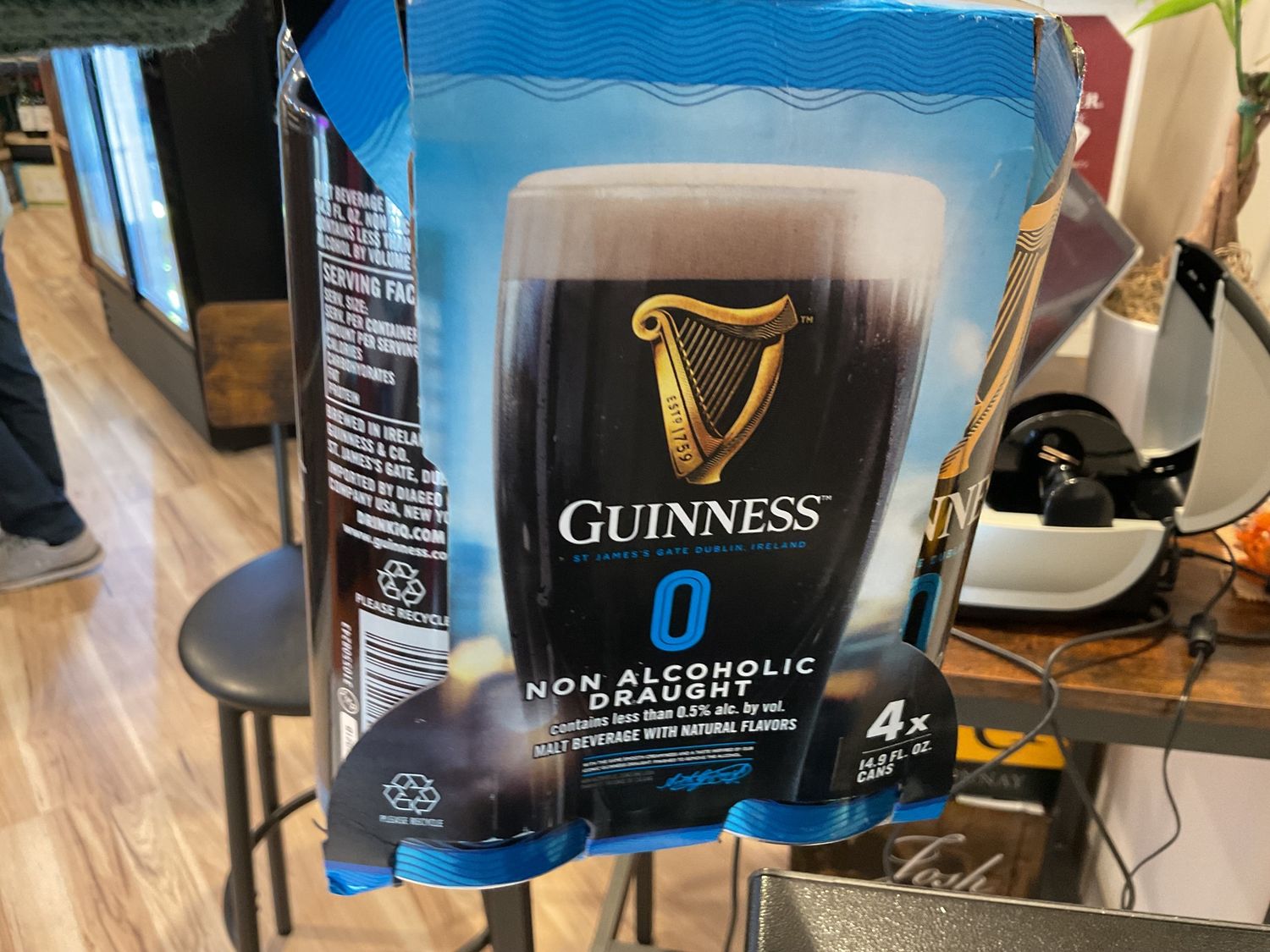 GUINNESS NA 4 pk