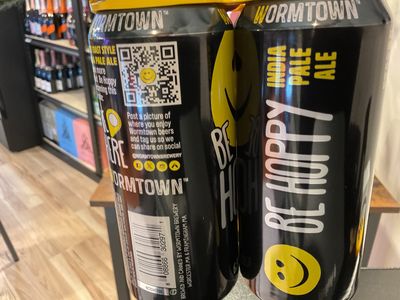 WORMTOWN BE HOPPY 16OZ CANS