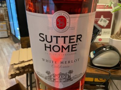 SUTTER HOME WHITE MERLOT 1.5