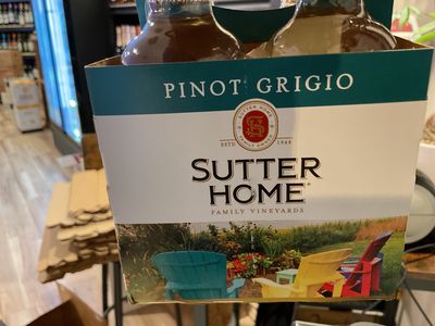 SUTTER HOME PINOT GRIGIO  4PK
