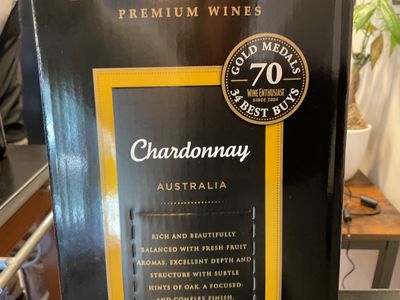 BLACK BOX CHARDONNAY 3L