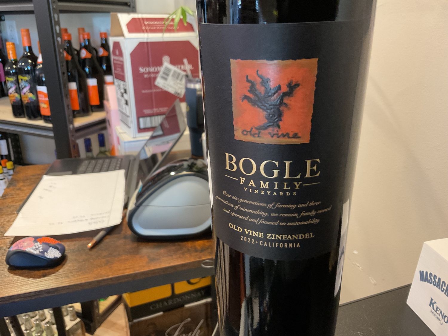 BOGLE OLD VINE ZINFANDEL 750ml
