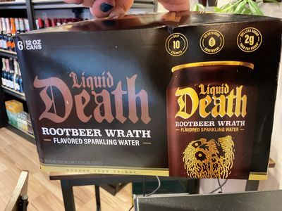 LIQUID DEATH ROOTBEER WATER 6pk