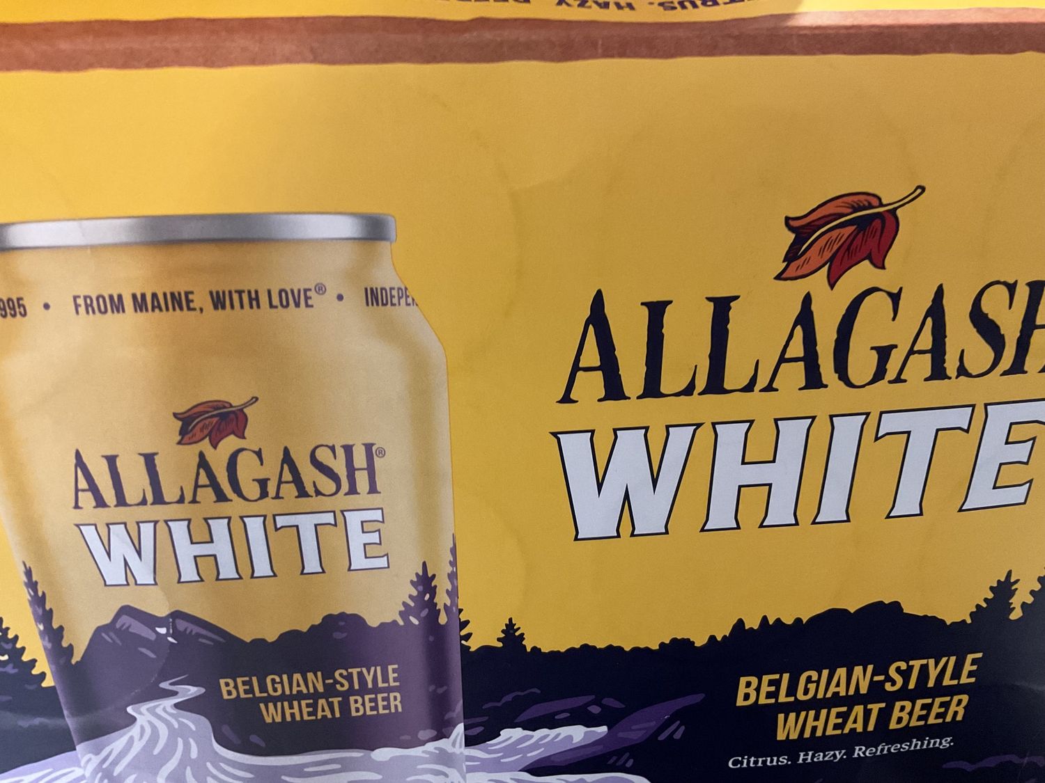 ALLAGASH WHITE 12Pk CAN