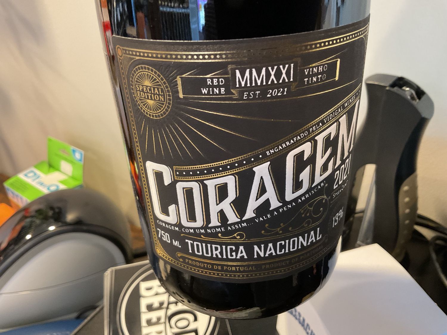 CORAGEM TOURIGA NACIONAL RED 750ml