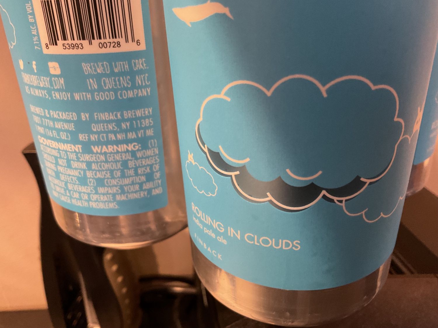 FINBACK ROLLING IN CLOUDS 4 pk