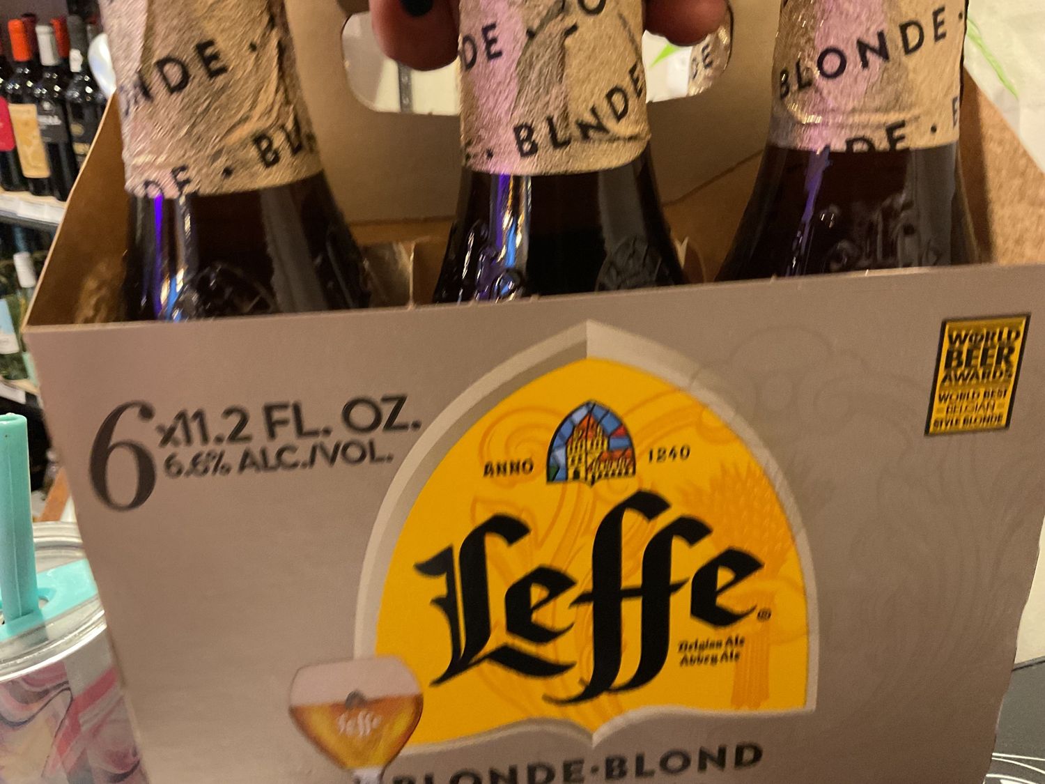 LEFFE BLONDE 6 pk