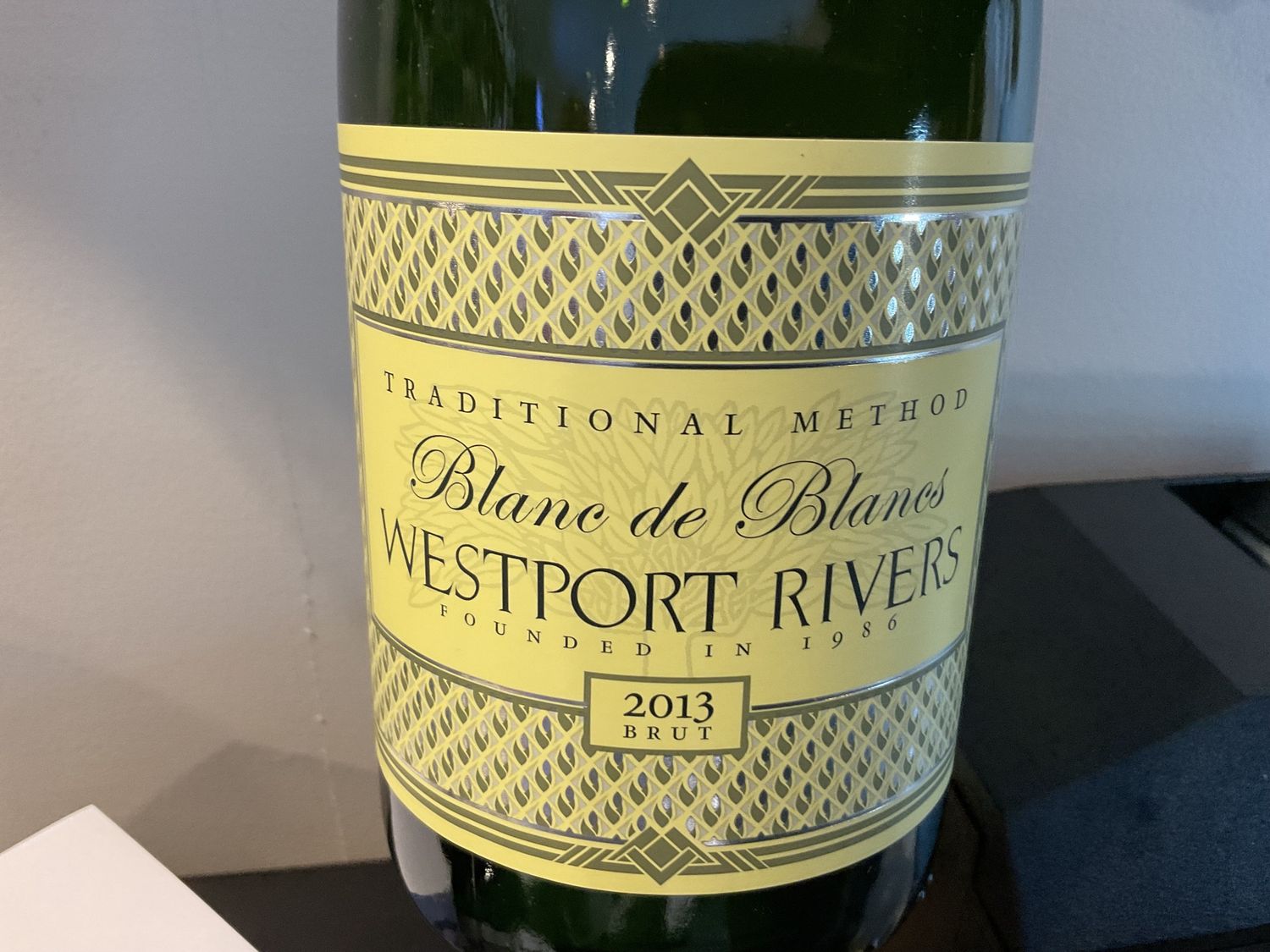 WESTPORT RIVER BLANC de BLANC 750ml