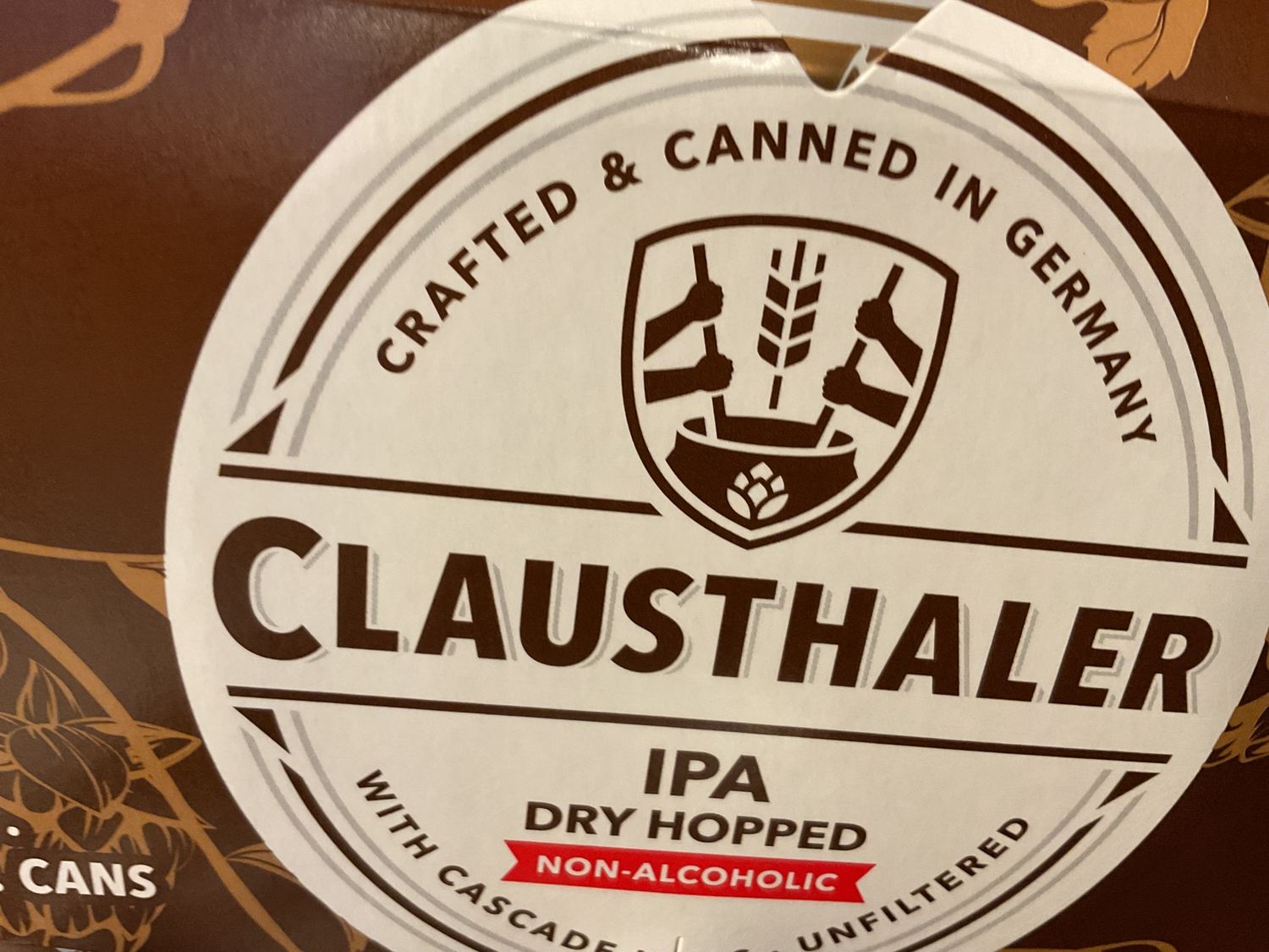 CLAUSTHALER DRY HOPPED 6PK can