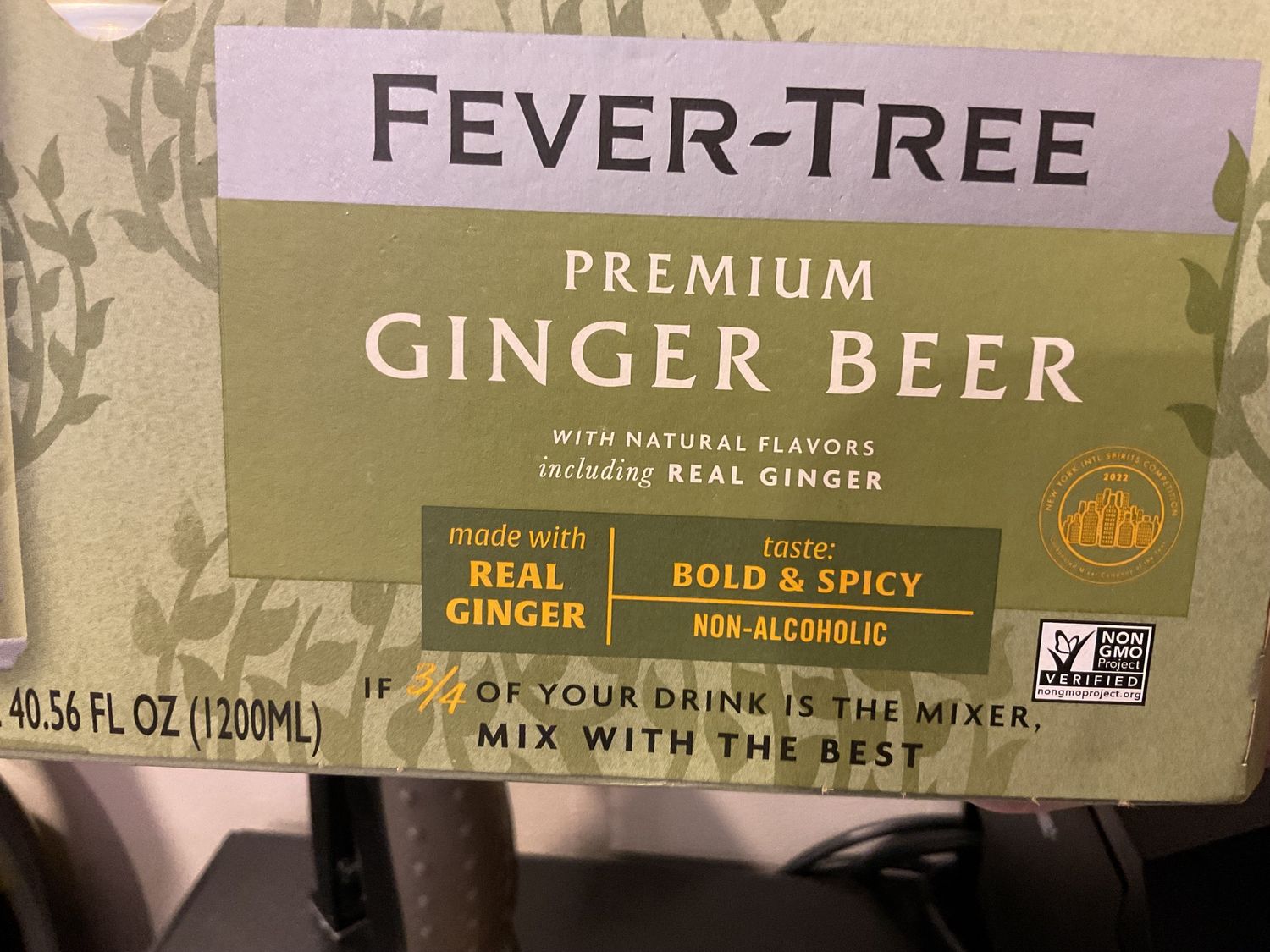 FEVER TREE GINGER BEER 8pk