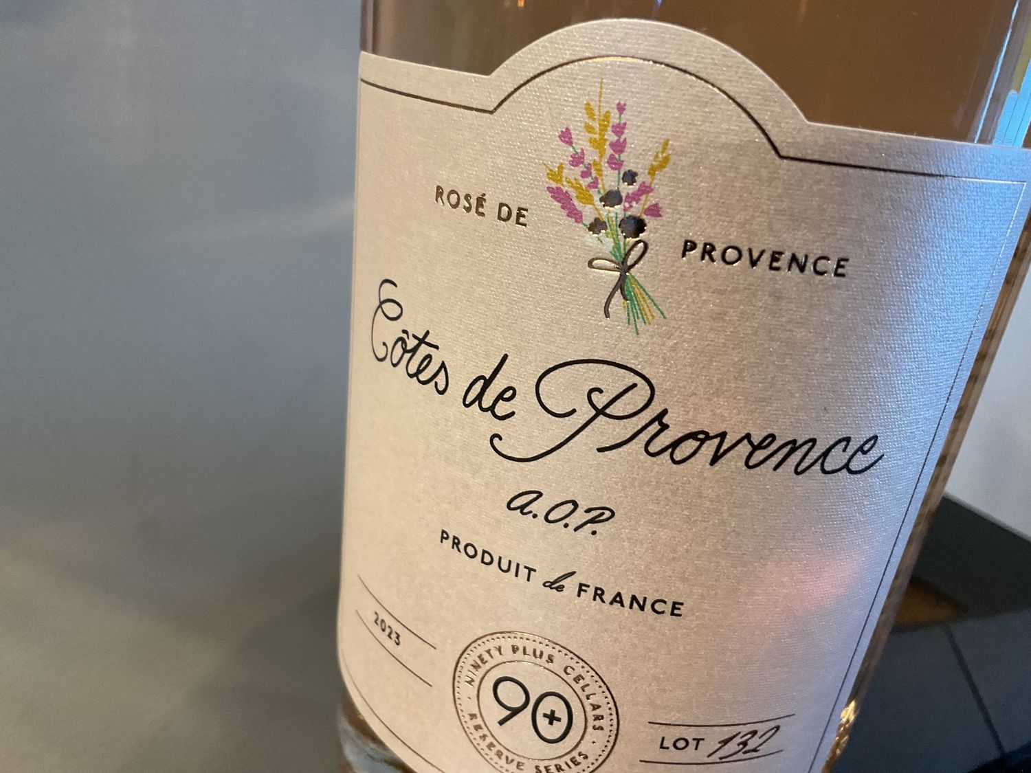 90+ COTES de PROVENCE ROSE 750ml
