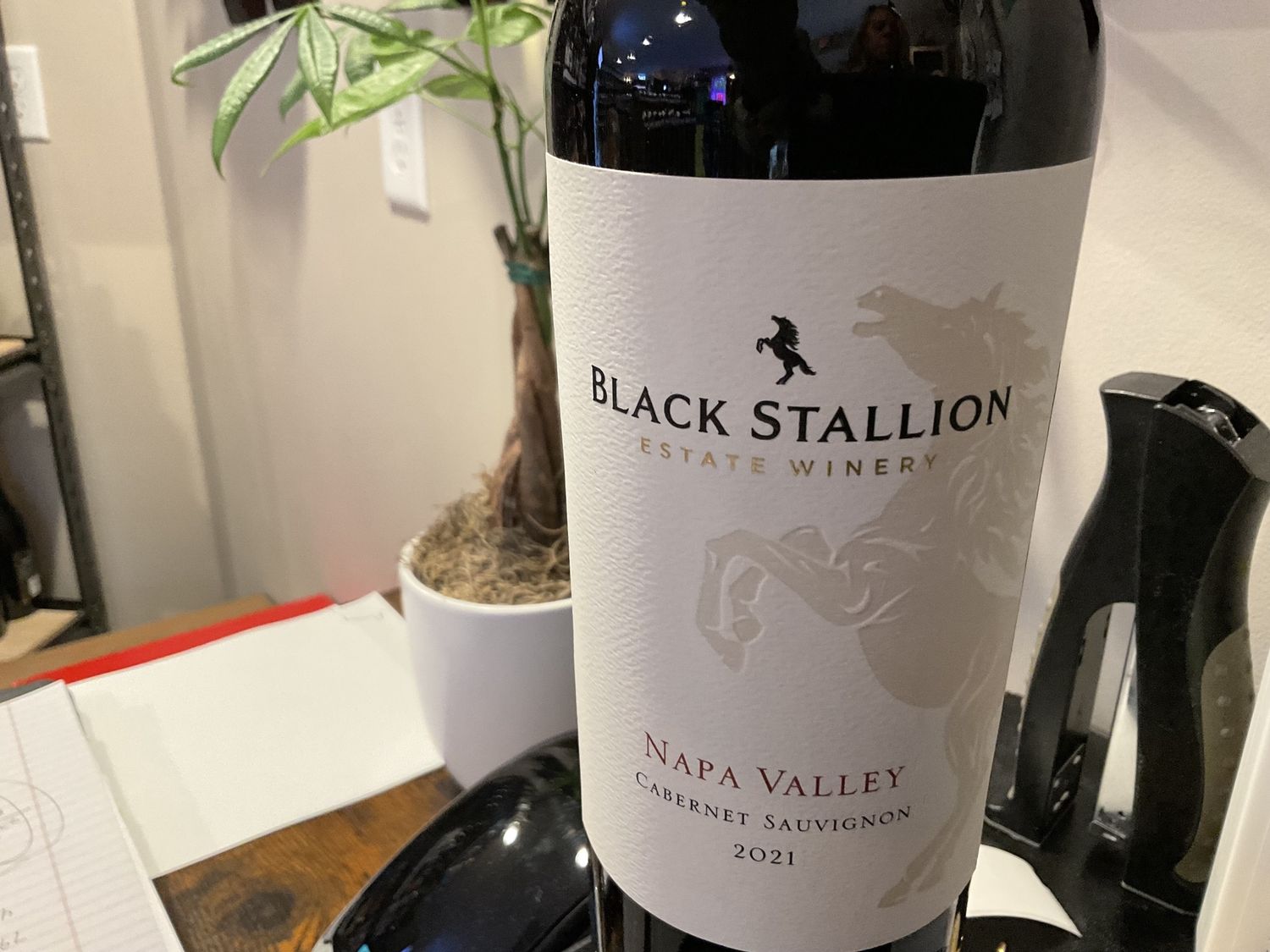 BLACK STALLION CABERNET 750ml