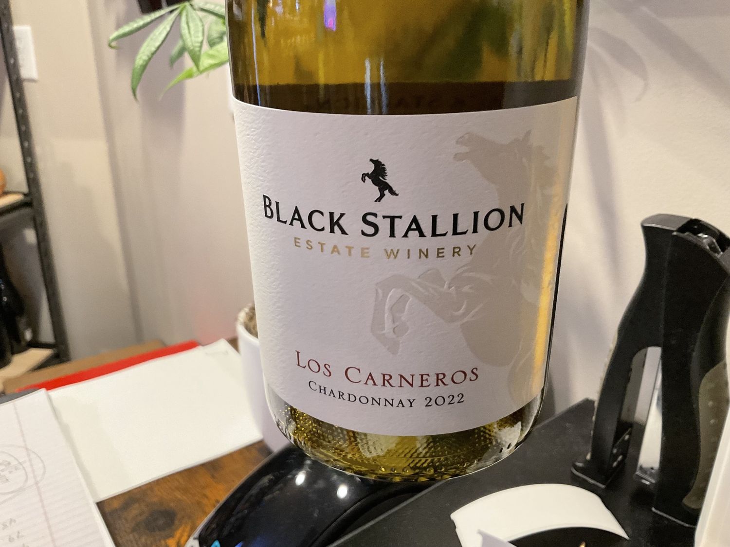 BLACK STALLION CHARDONNAY 750ml