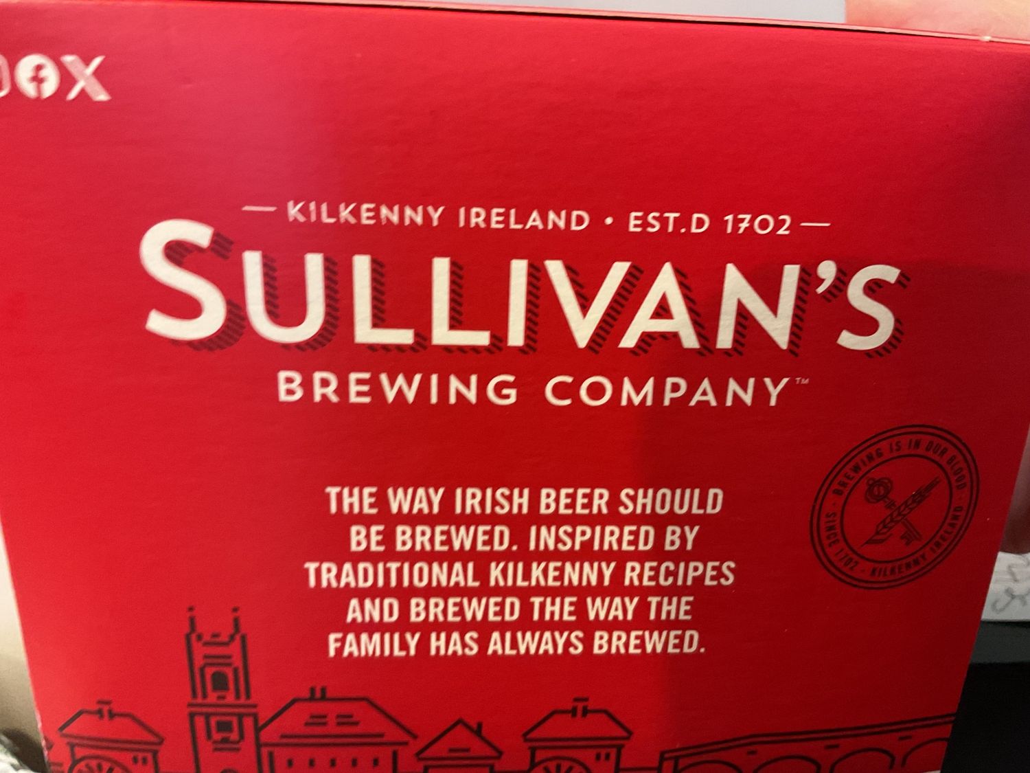 SULLIVAN IRISH ALE 4pk