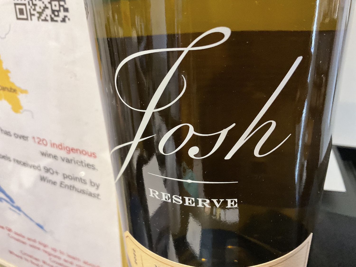 JOSH RESERVE CHARDONNAY 750ml