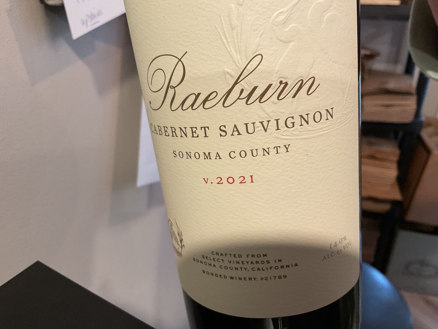 RAEBURN CAB 750ml