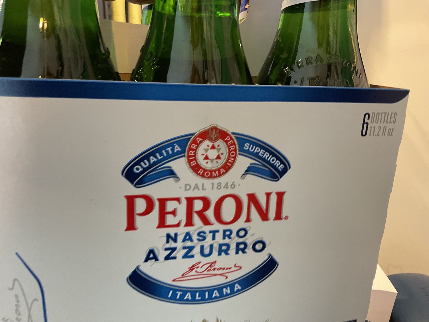 PERONI 6PK BT