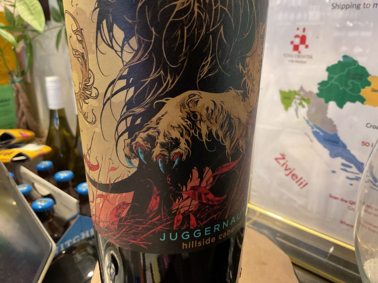 JUGGERNAUT HILLSIDE CABERNET 750ml