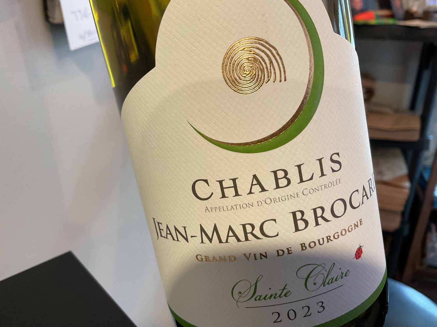 JEAN -MARC BROCARD CHABLIS 750ml