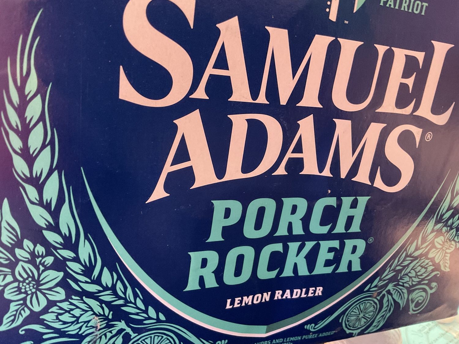 SAM ADAMS PORCH ROCKER 12PK can